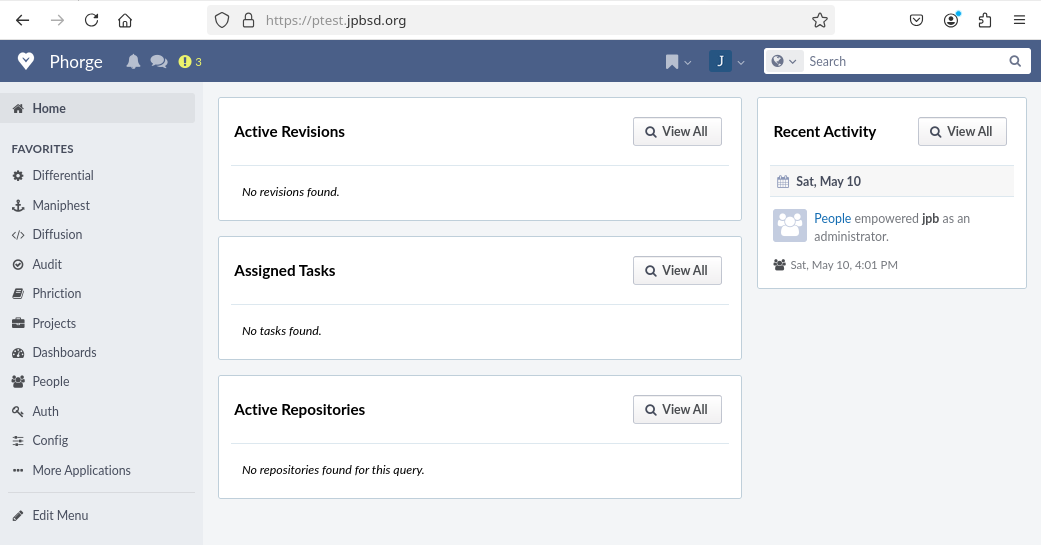 Figure 1: Phorge, the Successor to Phabricator